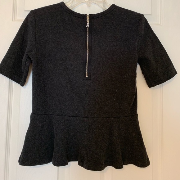 Gap peplum top in black - Picture 2 of 5